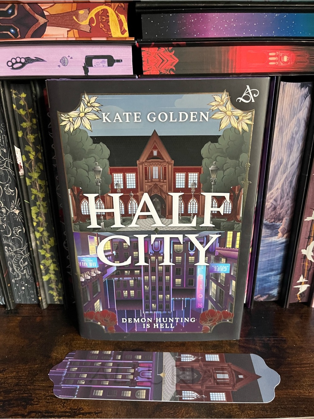 Half City by Kate Golden Allurial Hardcover with bookmark